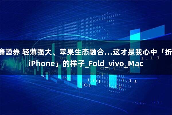 華鑫證券 轻薄强大、苹果生态融合…这才是我心中「折叠 iPhone」的样子_Fold_vivo_Mac