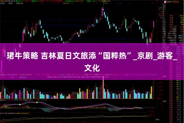 珺牛策略 吉林夏日文旅添“国粹热”_京剧_游客_文化