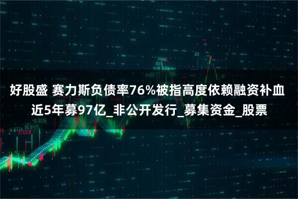好股盛 赛力斯负债率76%被指高度依赖融资补血 近5年募97亿_非公开发行_募集资金_股票